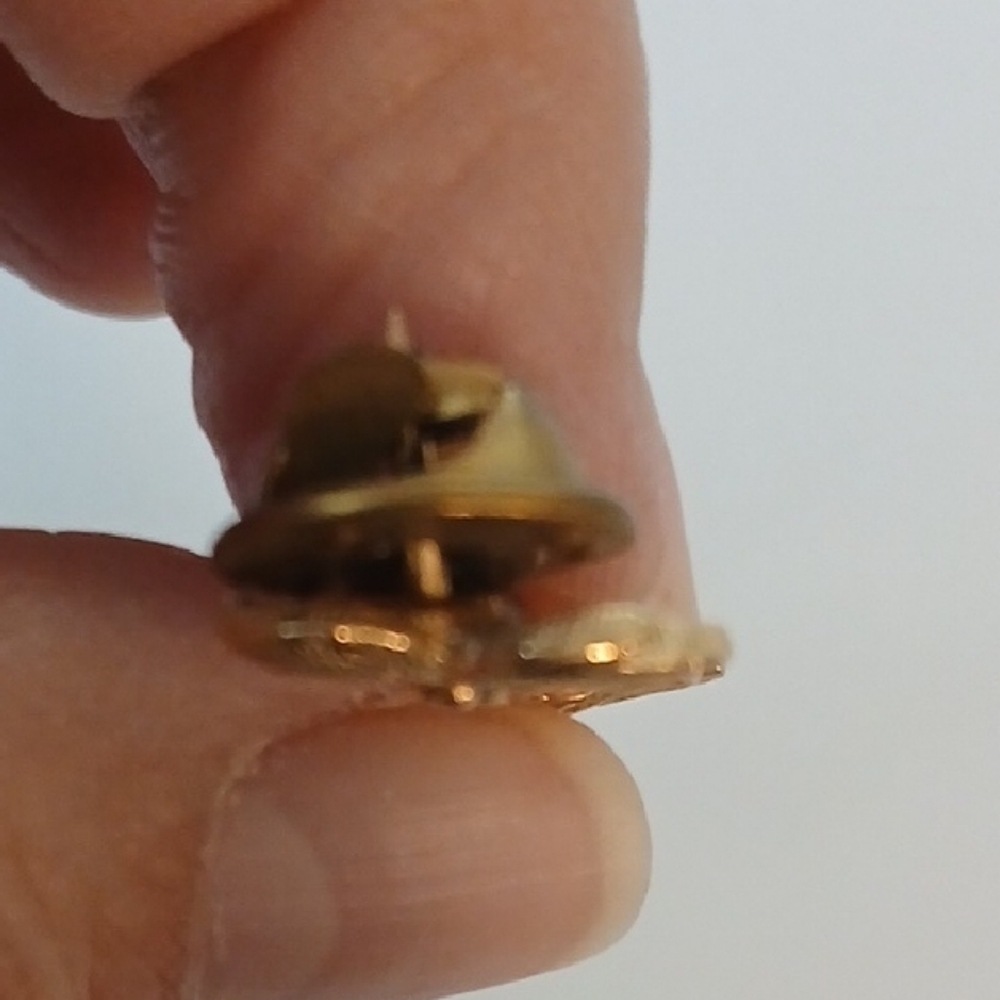Gold Palm Tree Pin - Picture 4 of 5